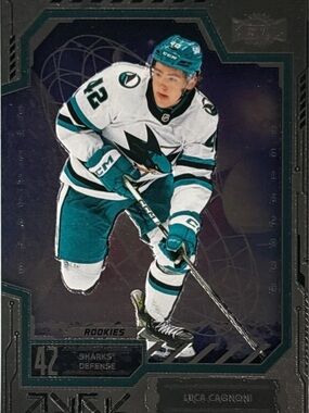 Skybox Luca Cagnoni Hockey Rookie Card